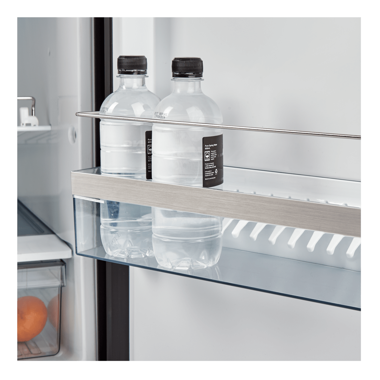 Built-in door storage