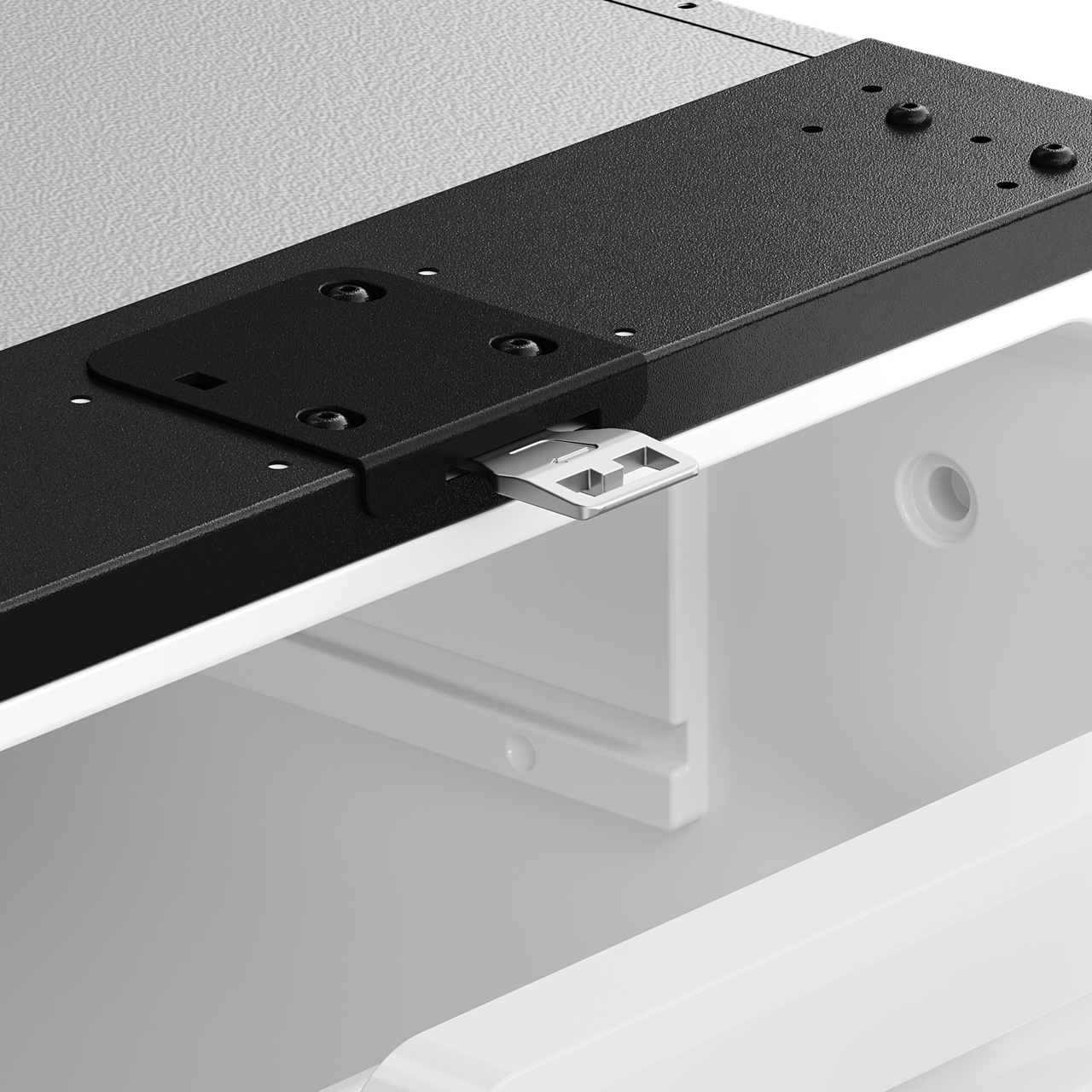 Two-point locking system