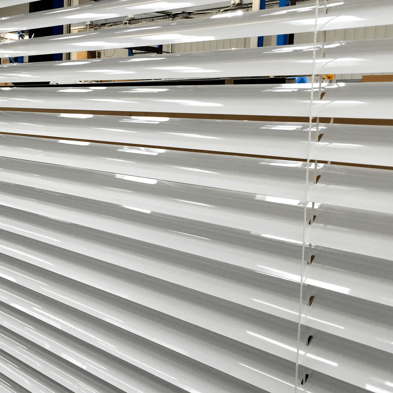 Range of slat sizes