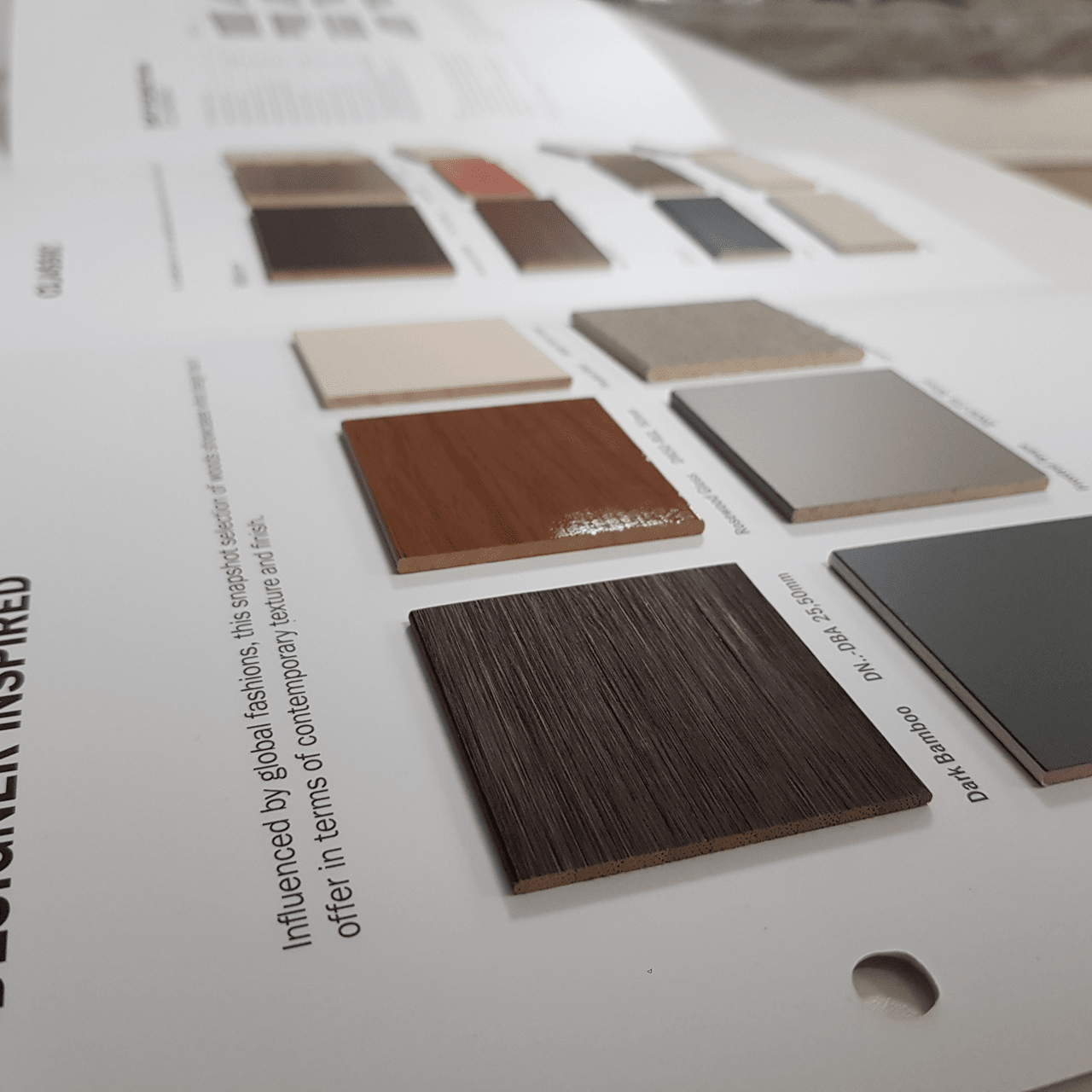 Standard wood colors