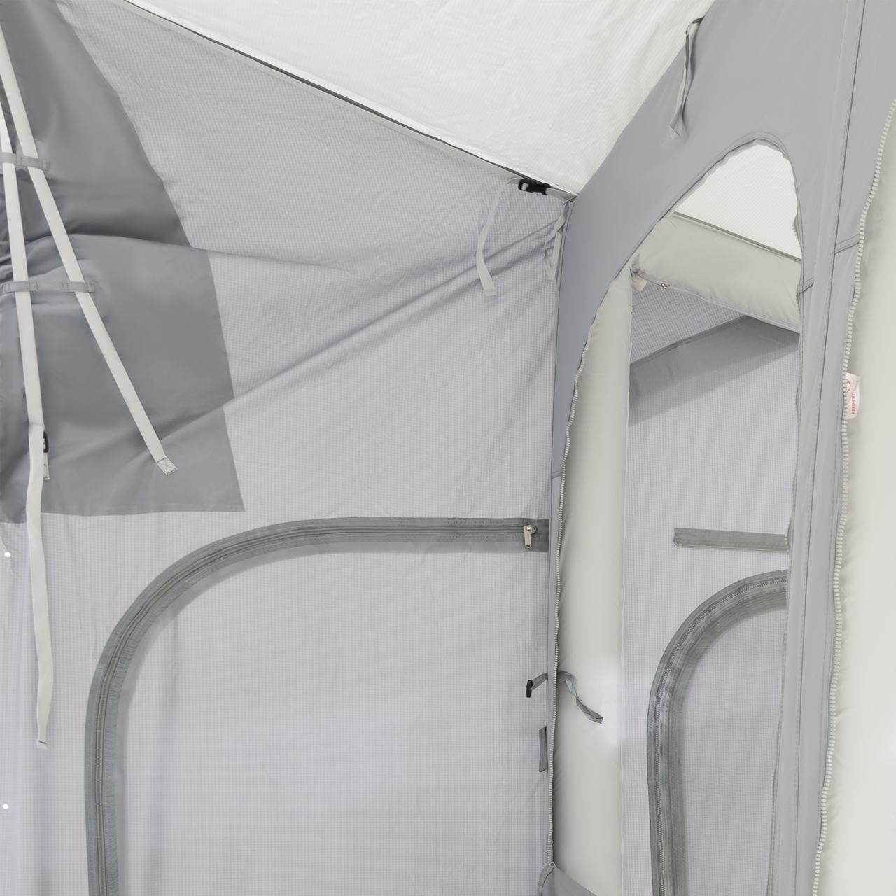 Adjustable awning tunnel