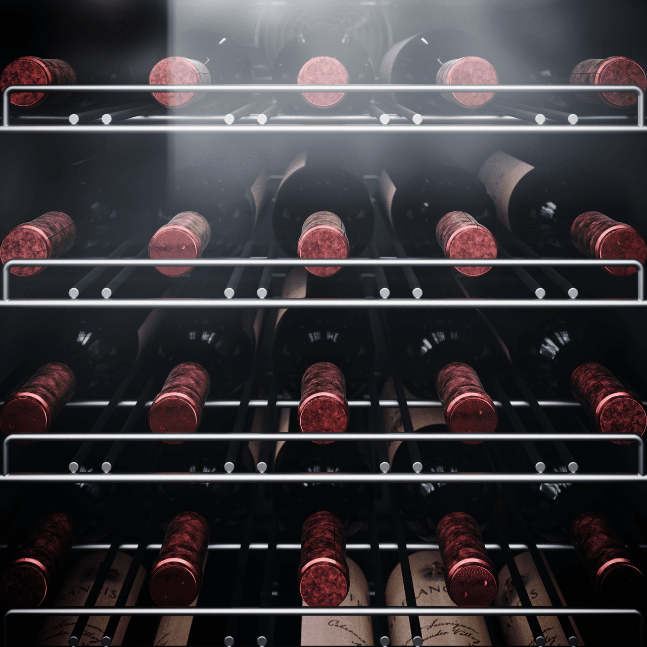 Store and age wine
