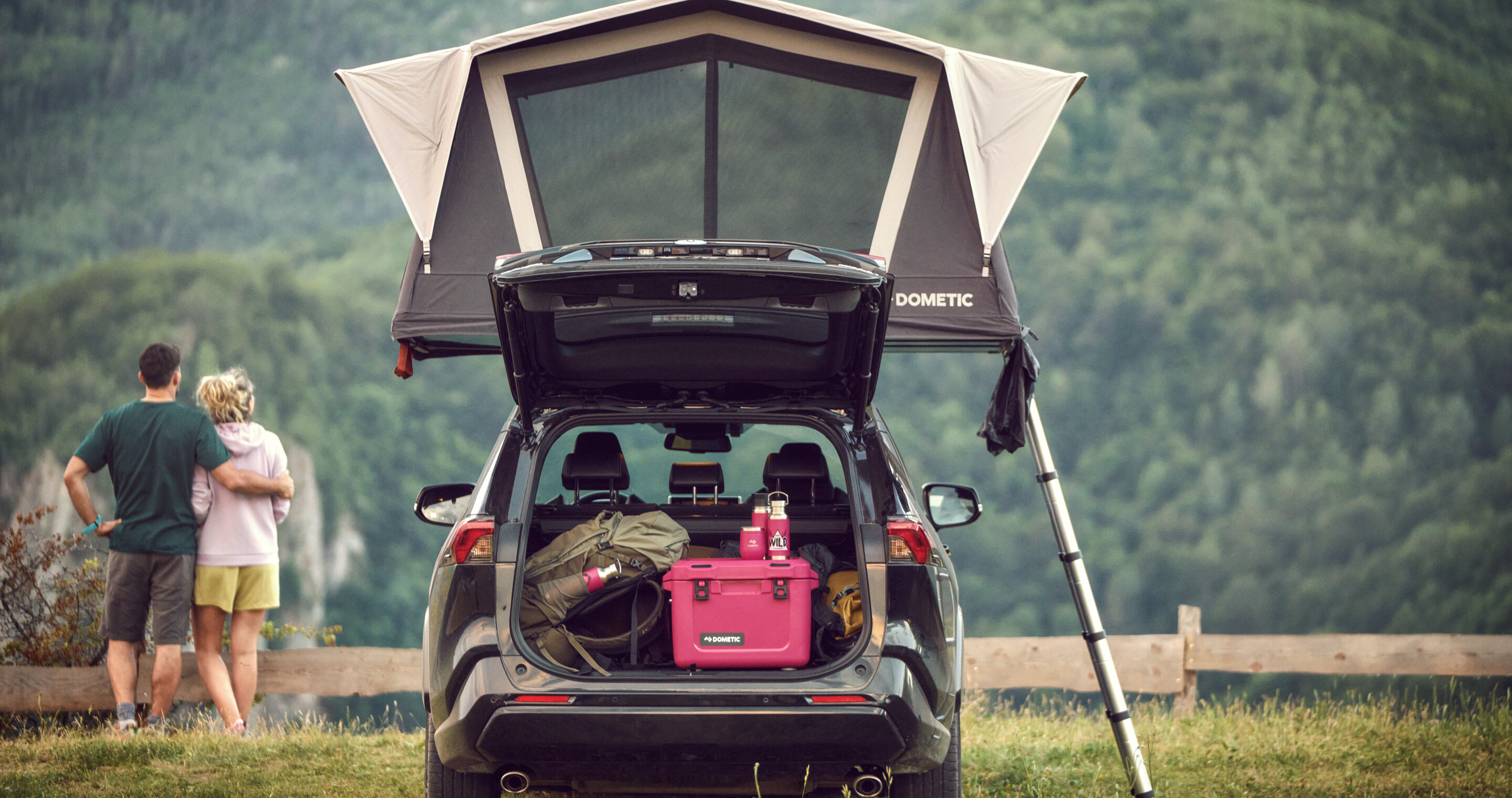 Dometic introduces inflatable rooftop tent, compact enough for passenger cars