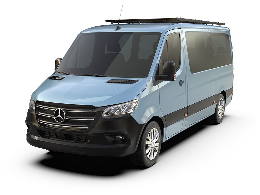 Mercedes-Benz Sprinter (L2H1/144" MWB/Standard Roof) (2006-Current) Slimpro Roof Rack Kit