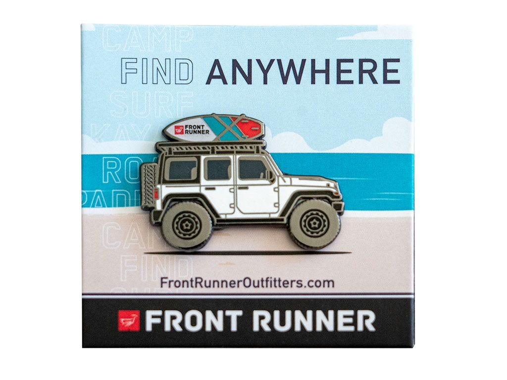 Special Edition Front Runner Pin / Jeep Wrangler