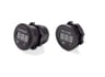 Front Runner Series 12v/24v Volt Meter/10 Amp Meter (2 Piece) Assorted Socket Panel Insert Kit