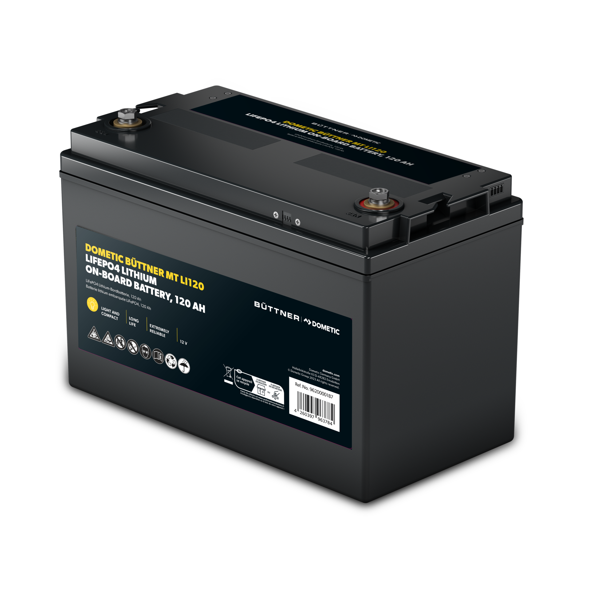 200A Battery Monitor mit Hall-Sensor für AGM und Lithium Batterien
