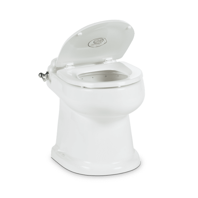 Dometic 4310 Gravity Toilet with Electronic Flush Handle