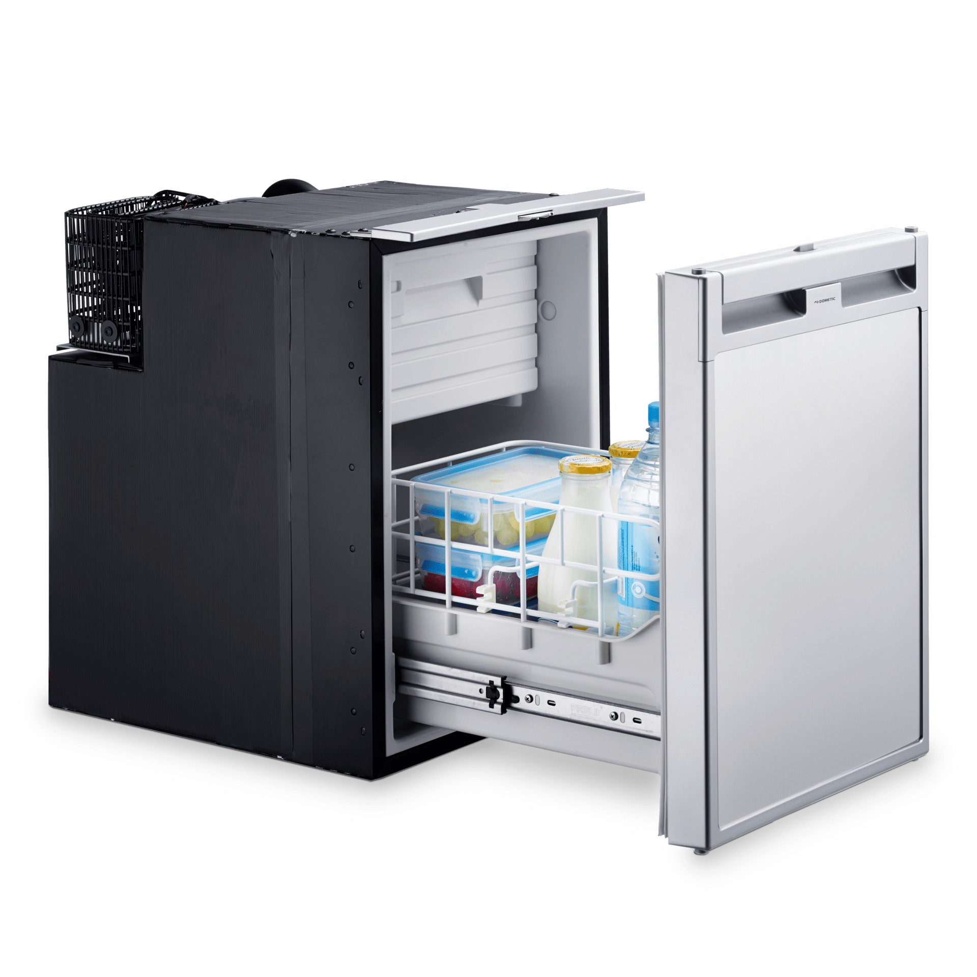Dometic RMD 8551 - Absorberkühlschrank mit zwei Türen, 190 l, Türanschlag  links, MES-Zündung