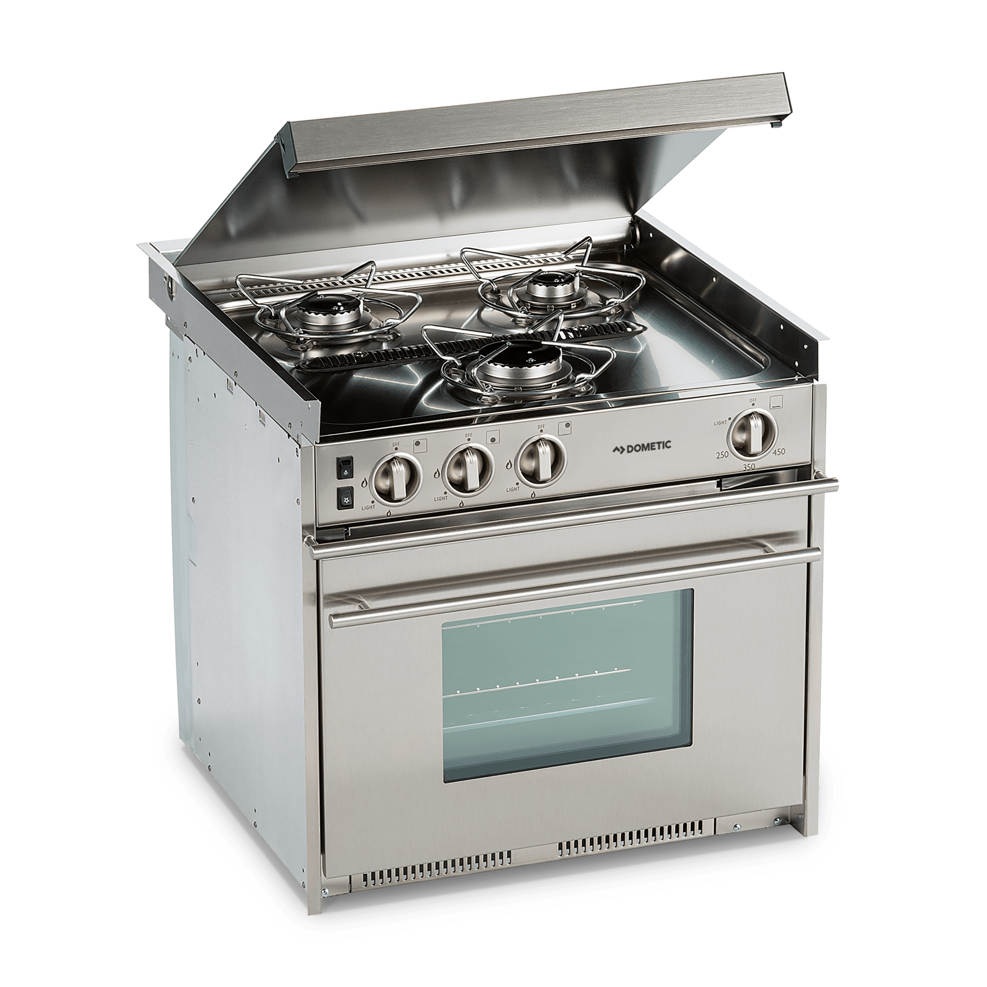 ToughGrade RV Range Oven Cook-Top RV-1735 SS Part 52481 RV Range