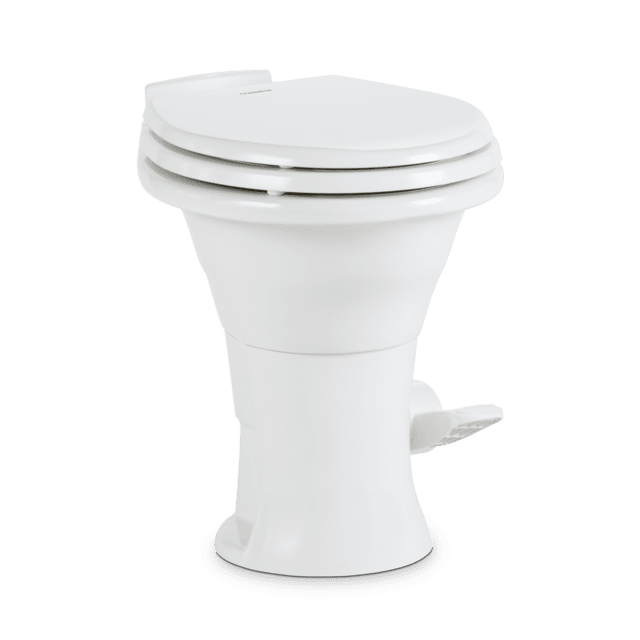 Dometic 310 Series Standard Gravity-Flush Toilet in White Dometic 310 Series Standard Gravity-Flush Toilet in White