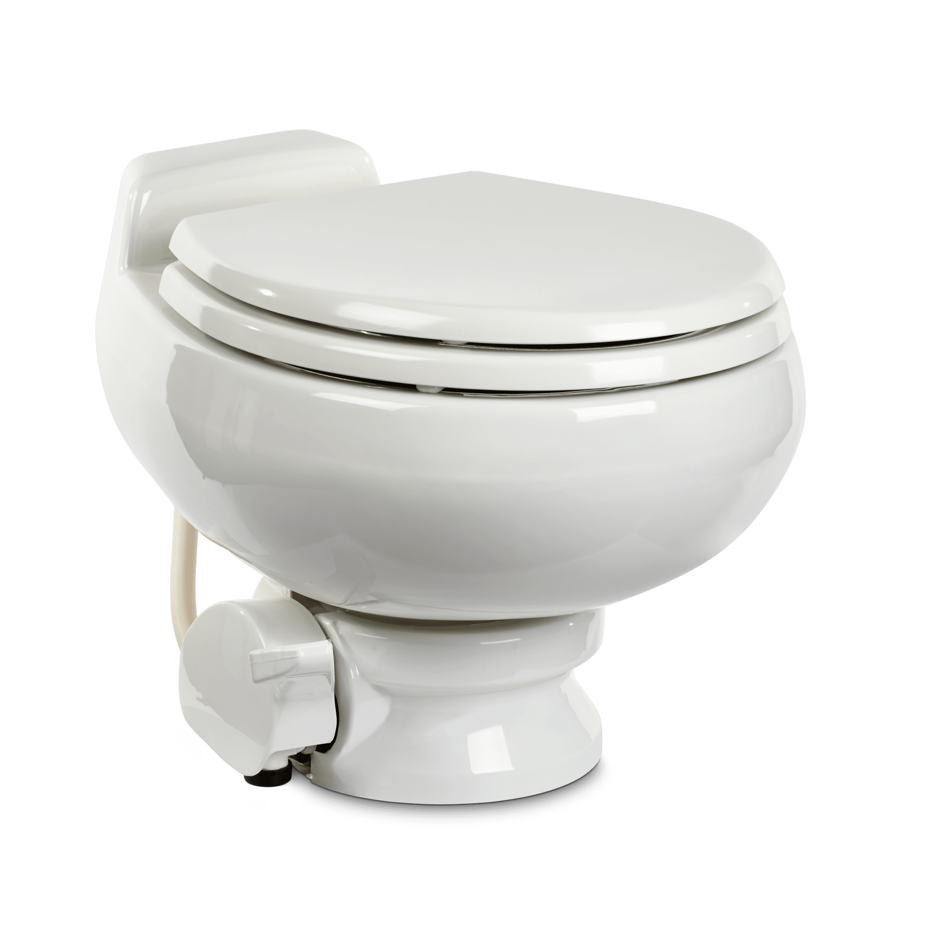 Dometic MasterFlush Toilet Model 8640 24V - bone (Standard Height)