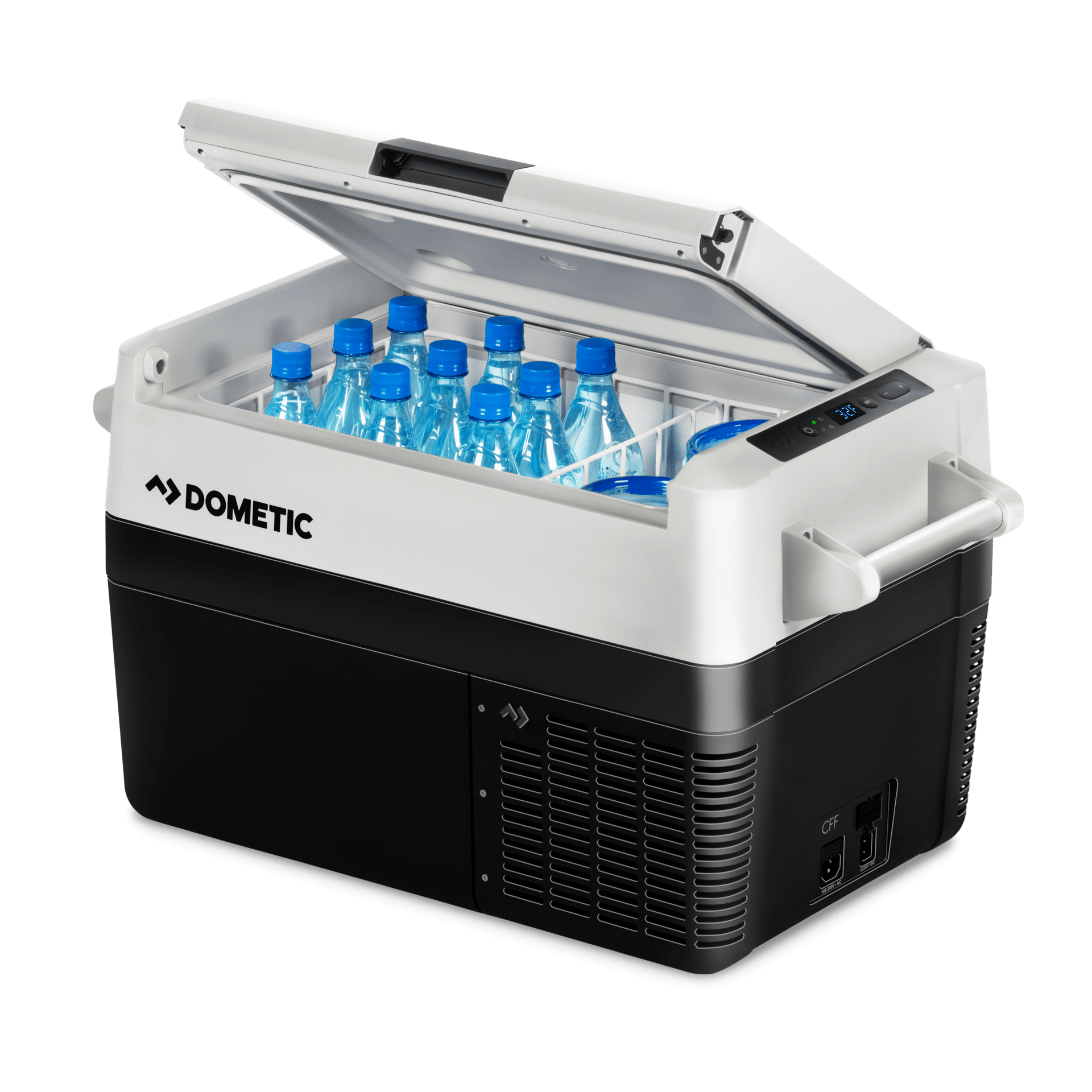 Glacière portable trimixte Combicool ACX3 électrique pour le camping,  triple alimentation - Just4Camper Dometic RG-1Q11287