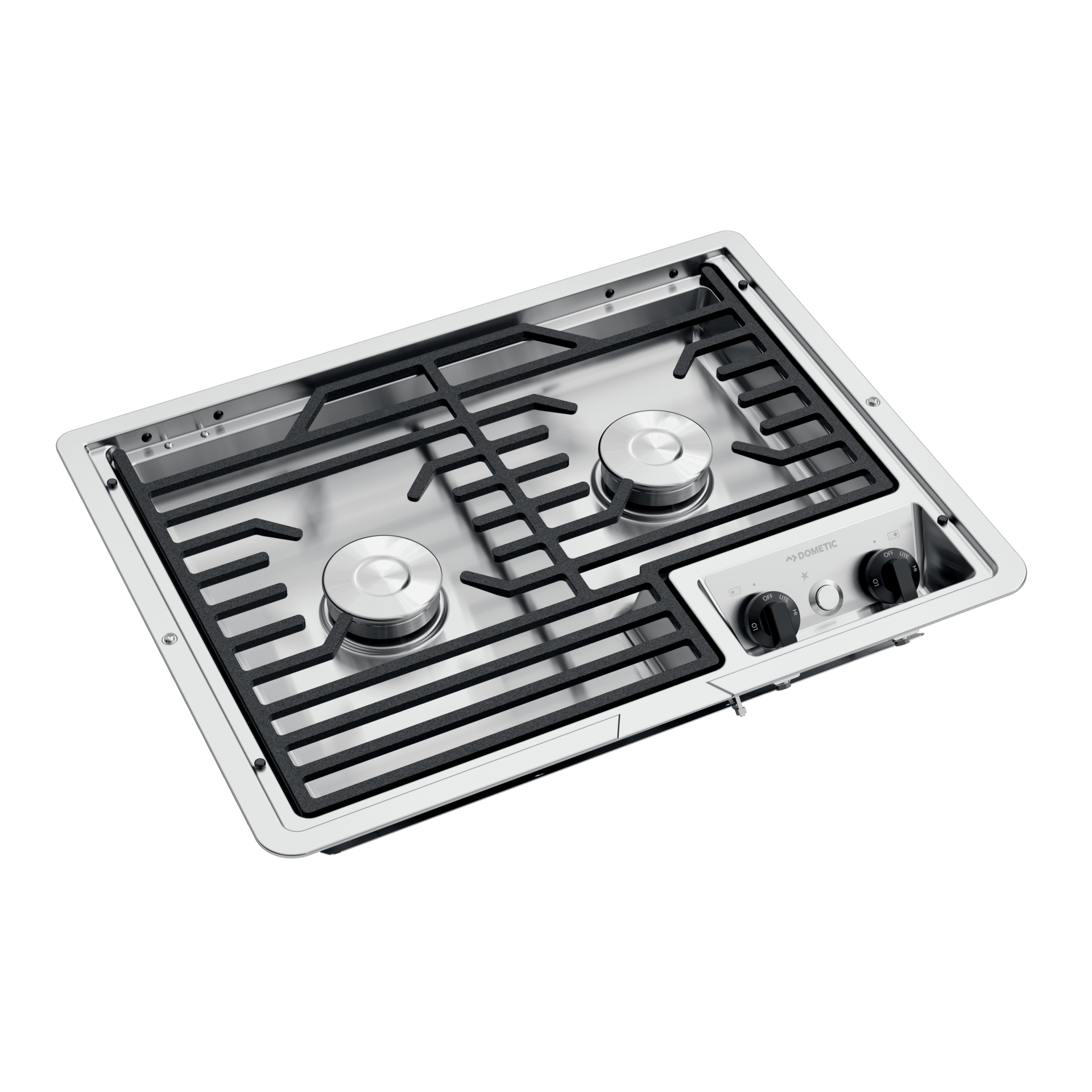 Dometic™ CU-434 RV Kitchen Range - 3-Burner Cooktop / Oven