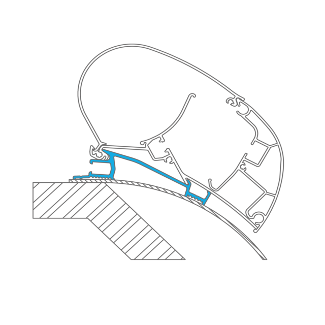 Dometic PerfectRoof Adapter 017
