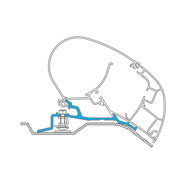 Dometic PerfectRoof Adapter 018