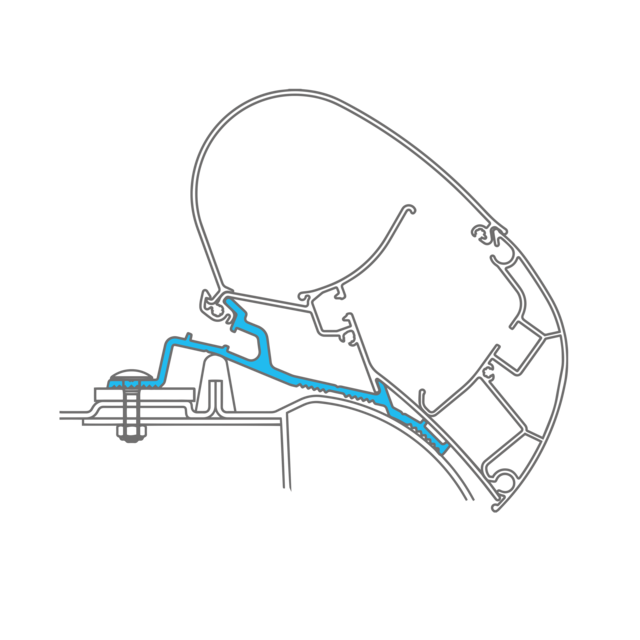 Dometic PerfectRoof Adapter 022