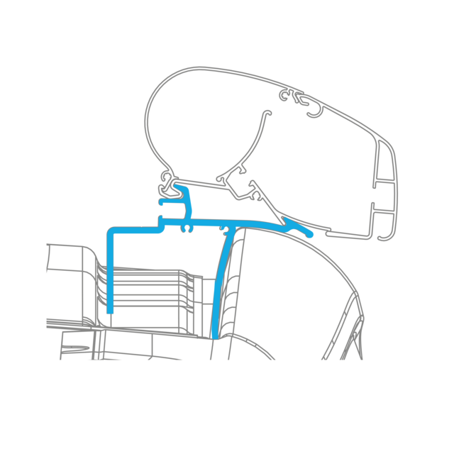 Dometic PerfectRoof Adapter 034