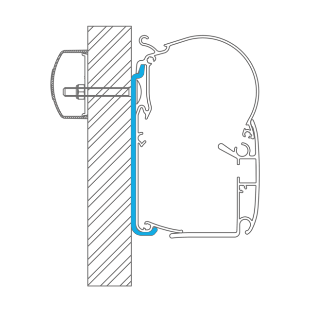 Dometic PerfectWall Adapter 001