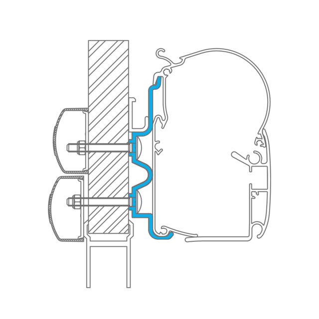 Dometic PerfectWall Adapter 003