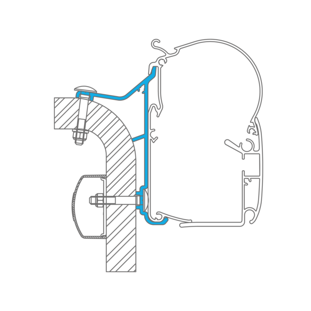 Dometic PerfectWall Adapter 004