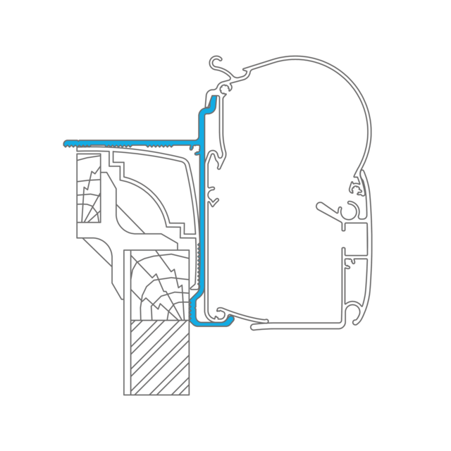 Dometic PerfectWall Adapter 007