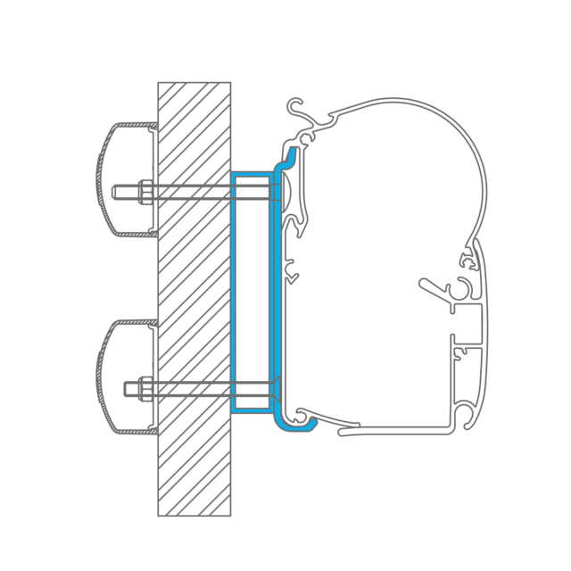 Dometic PerfectWall Adapter 009