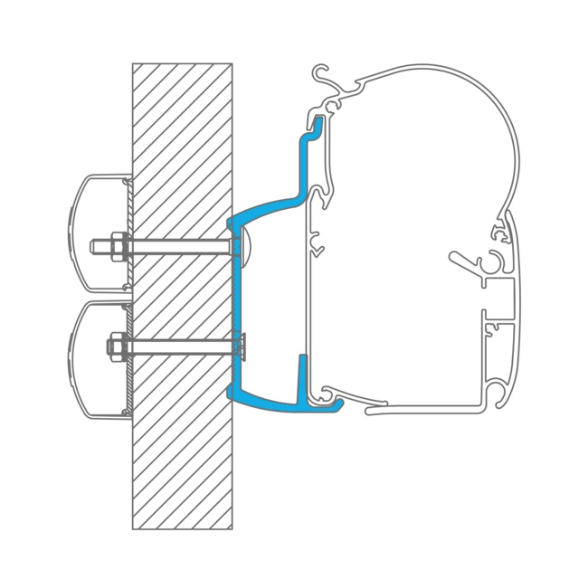 Dometic PerfectWall Adapter 010