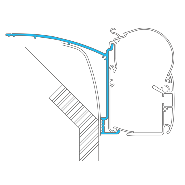 Dometic PerfectWall Adapter 011