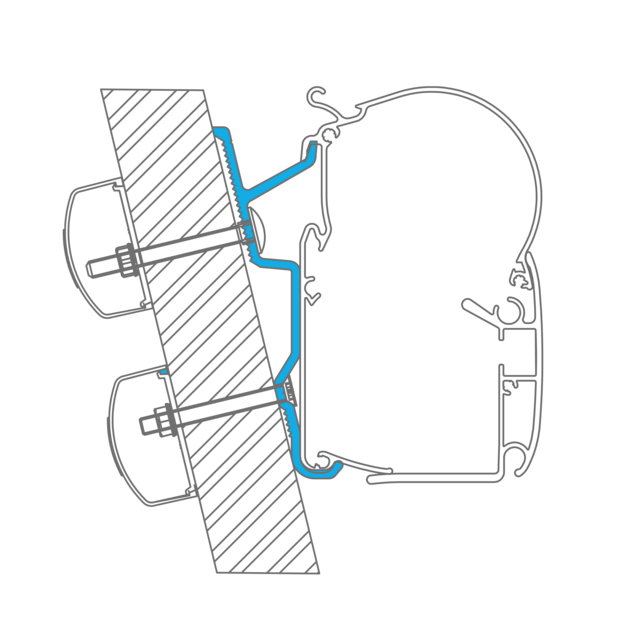 Dometic PerfectWall Adapter 015