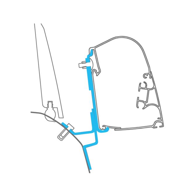 Dometic PerfectWall Adapter 046