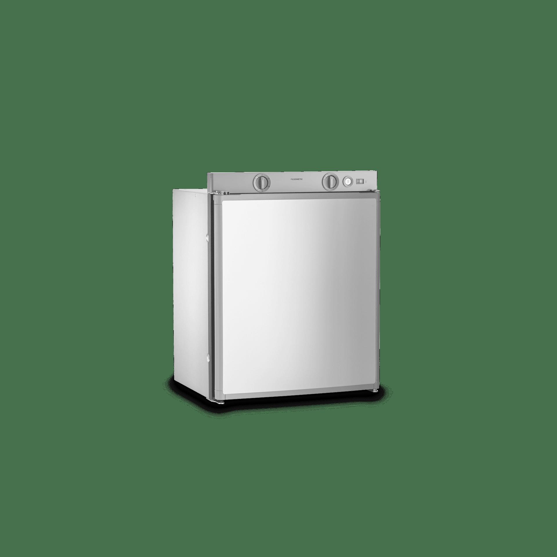 Dometic RM 5310 Absorber-Kühlschrank 48,6cm breit 60 Liter Batteriezündung  grau