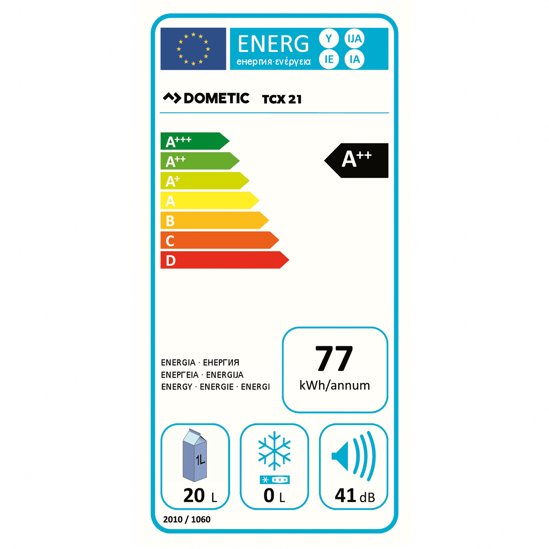 Dometic Kühlbox thermoelektrisch TropiCool TCX 21, Energieeffizienzklasse  E, 21 Liter: Tests, Infos & Preisvergleich