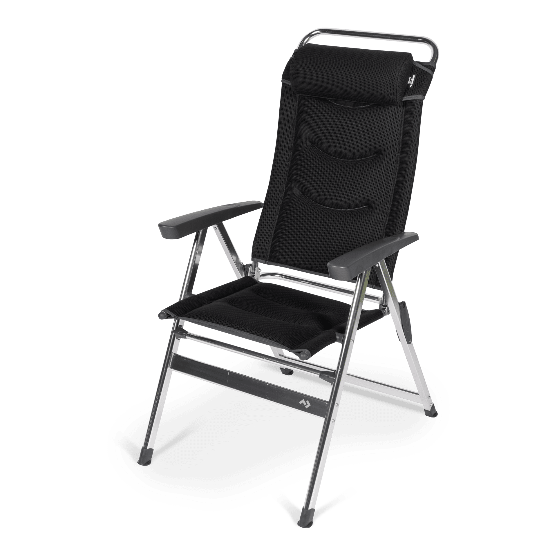 Kampa 2x Kampa Dometic Tub Lightweight Folding Camping Chair Fog Grey 
