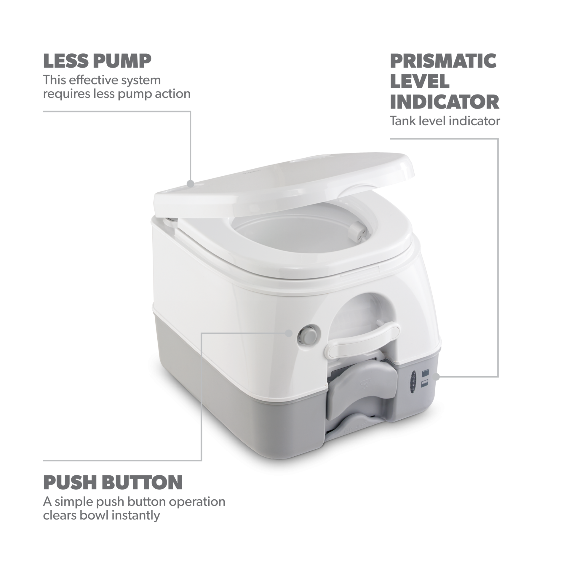 Dometic 972 Portable Toilet | Dometic