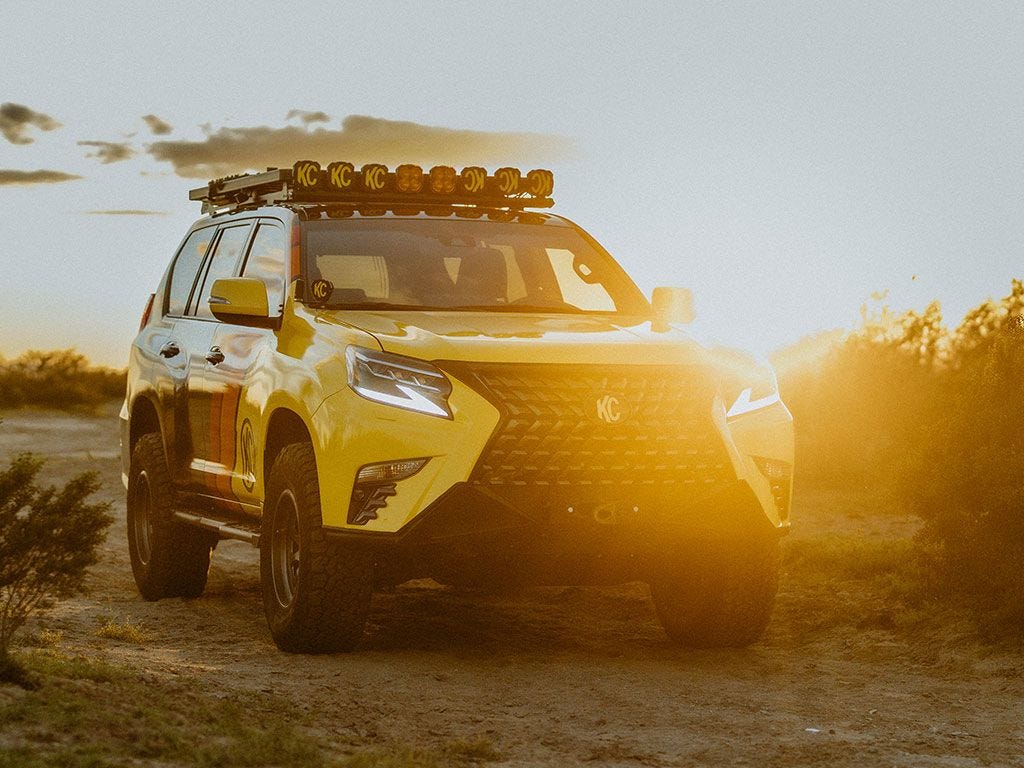 Front Runner Lexus GX460 Slimline II Roof Rack Kit | Dometic