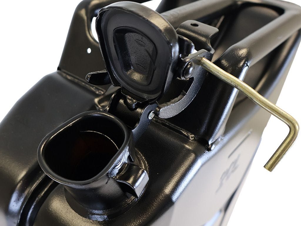 Front Runner 20l Fuel Jerry Can - Black Steel Finish | Dometic