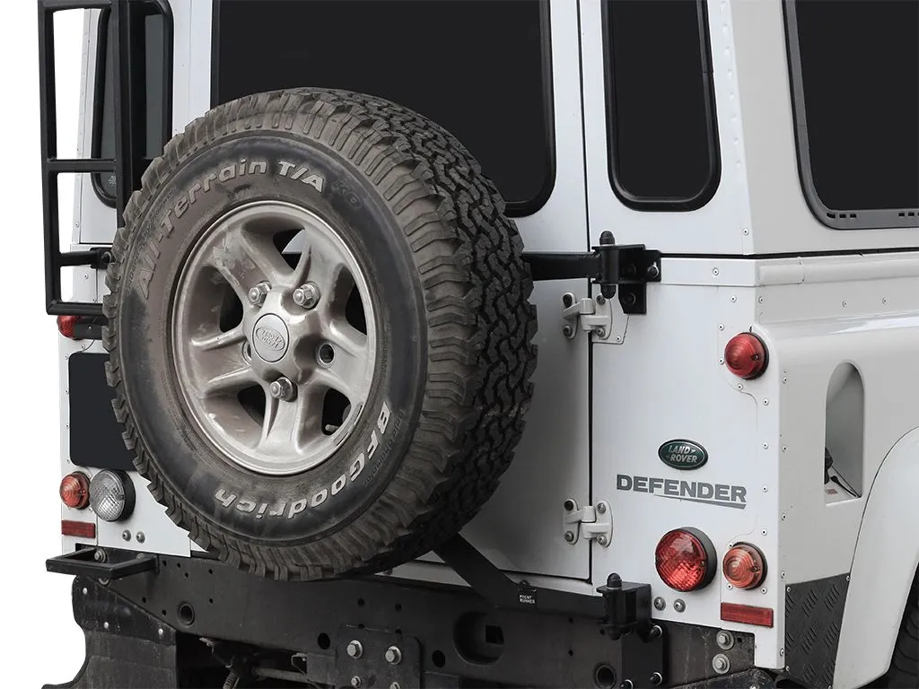 Land Rover Defender 130 (1983 - 2016) Ersatzrad-Halterung - Von Front